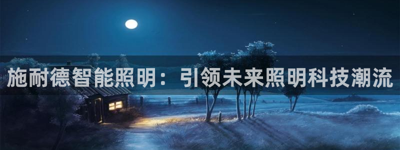 云顶国际服账号交易：施耐德智能照明：引领